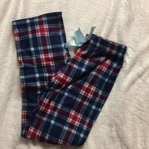 plaid sleeping pant